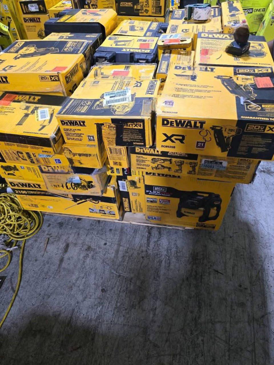 Mini Pallets of High Quality Grade A DeWalt Tools - Image 3